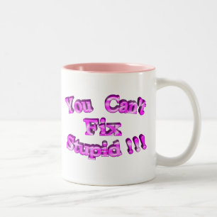 3D können Sie dummes nicht regeln!!! Zweifarbige Tasse