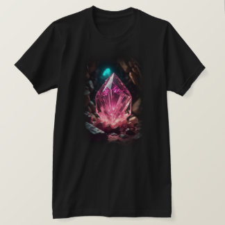 3d Kristallglühen tief im Inneren T-Shirt