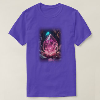 3d Kristallglühen tief im Inneren T-Shirt