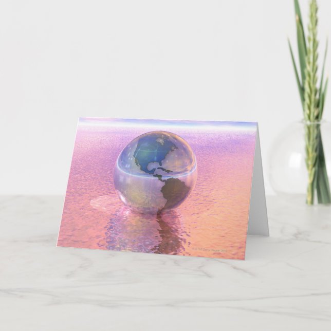 3D Kugel 12 Karte (Vorderseite)