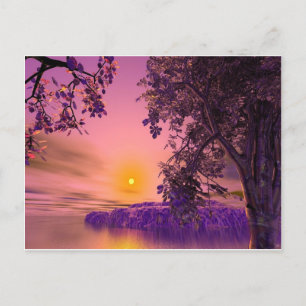 3D-Kunstgestaltung Postkarte