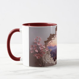 3D Landscape Tasse Wrap Sublimierung Tasse