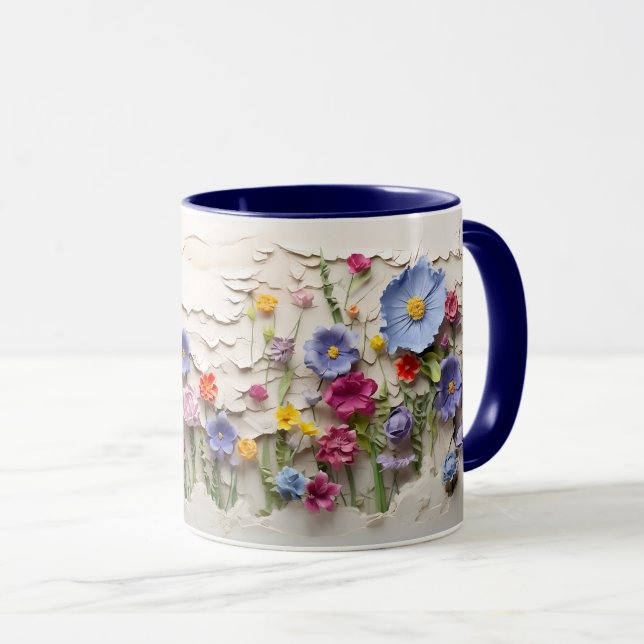 3D Landscape Tasse Wrap Sublimierung Tasse (VorderseiteRechts)