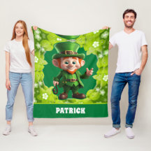 3D Leprechaun St. Patrick's Day Personalisiert Kid