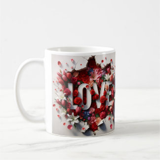 3D-Liebe Kaffeetasse