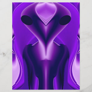 3D Lila Regenbogenträume , Alien Flyer