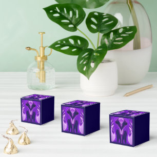 3D Lila Regenbogenträume , Alien Geschenkschachtel