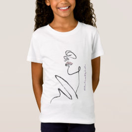 3D Line Art Side B - Artist - CardArts T-Shirt