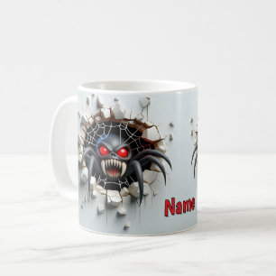 3D-Look Beängstigend Spider Kaffeetasse