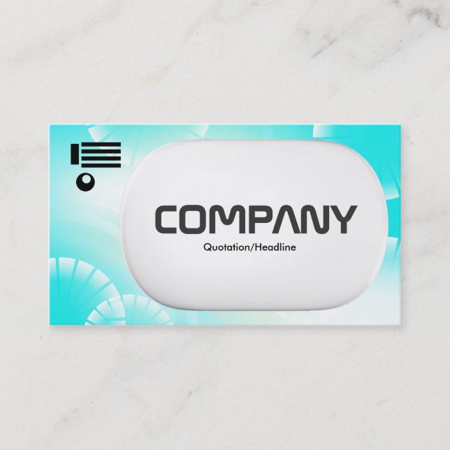 3d Lozenge - Abstrakt 02 Visitenkarte (Vorderseite)