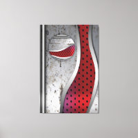 3D Metal strukturierte Kunst