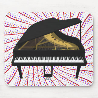 3D-Modell: Black Grand Piano: Mousepad
