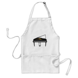 3D-Modell:Black Grand Piano: Schürze