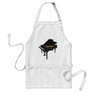 3D-Modell: Black Grand Piano: Schürze