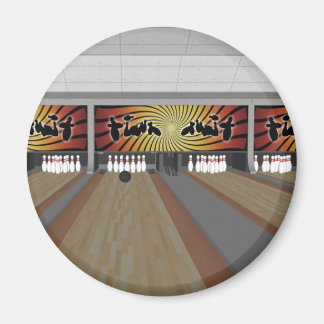 3D-Modell: Bowling Alley: Magnet
