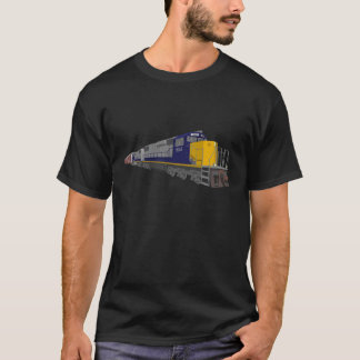 3D-Modell: Güterzug: Eisenbahn: T-Shirt