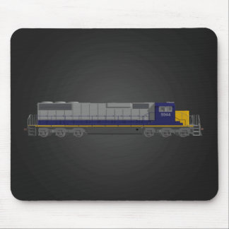 3D-Modell: Motor: Eisenbahn: Mousepad