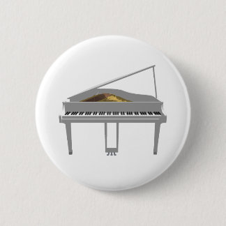 3D-Modell: White Grand Piano: Button