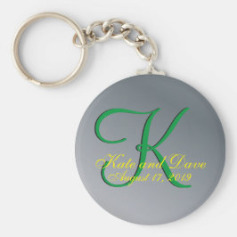 3d Monogram Imitate Zieh Phantastisch Fun Schlüsse Schlüsselanhänger