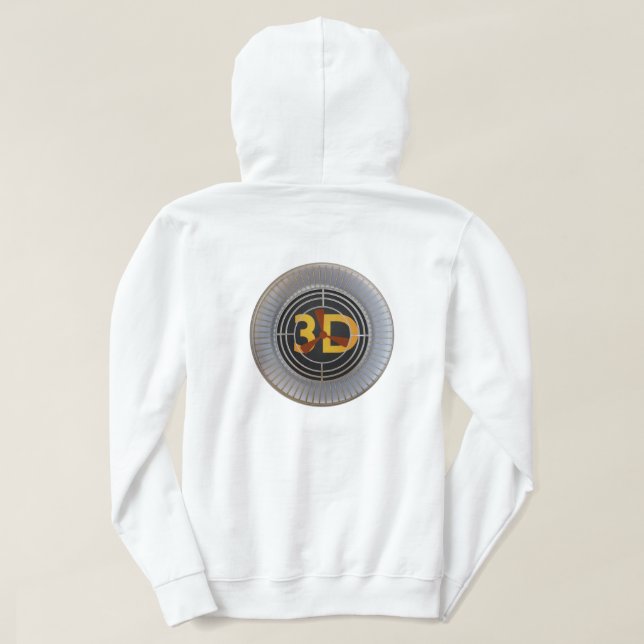 3D-Motor. Hoodie (Design Rückseite)