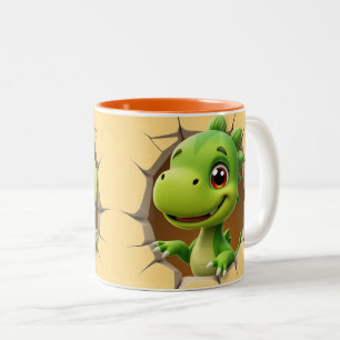 3d niedliche Baby Dinosaurier Tasse Packung, 3D Ta