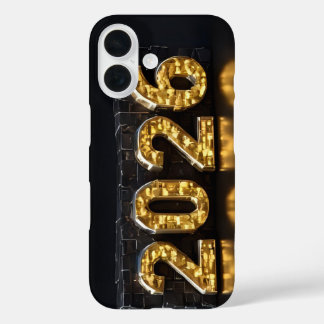 3D-Nummerndesign für das neue Jahr 2026 iPhone 16 Hülle