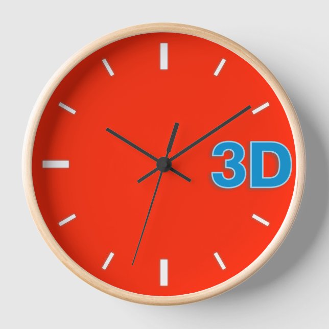 3D O'Clock 2. Uhr (Vorderseite)