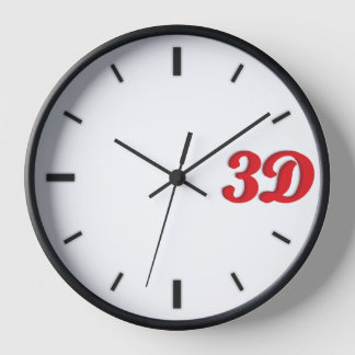 3D O'Clock C1. Uhr