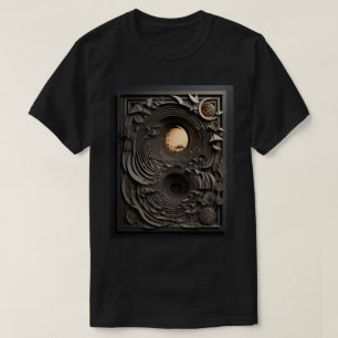 3D Paper Art Design T - Shirt