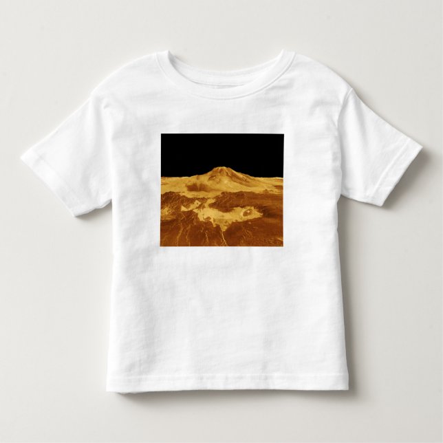 3D-Perspektive Maat Mons auf der Venus Kleinkind T-shirt (Vorderseite)