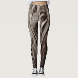 3D-Pilz-Design-Leggings Leggings