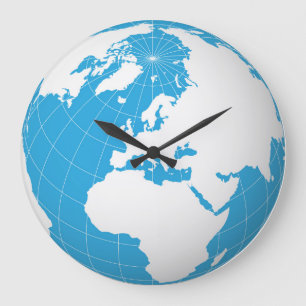 3D-Planetenuhr Große Wanduhr