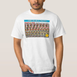 3D "Poker Face" T - Shirt Design by Magic Eye®
