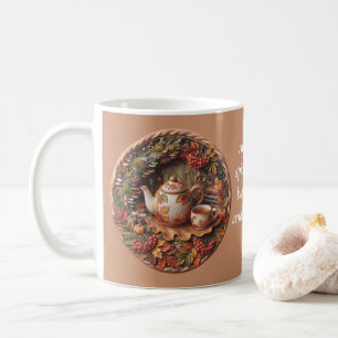 3D-Polymer-Ton-Herbst-Kaffeetasse Kaffeetasse