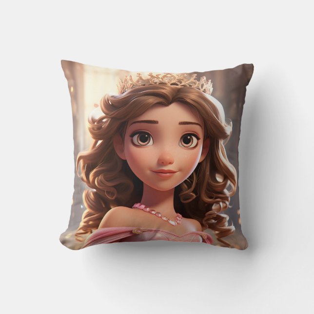 3D Princess pillow Kissen (Vorderseite)