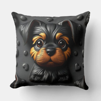 3D Puppy Pillow Kissen