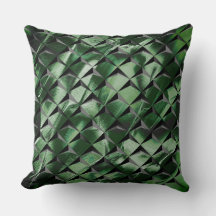 3D-Quadrate mit dunkelgrünem Hintergrund vermische