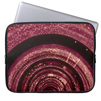 3D-Raum, Bildschirmhintergrund. Laptopschutzhülle