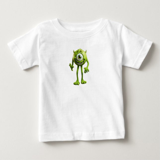 3D realistische Emoji mit einem Auge Baby T-shirt (Vorderseite)