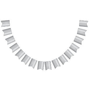 3D realistische Silbermedaille, anpassbare Auszeic Wimpelkette