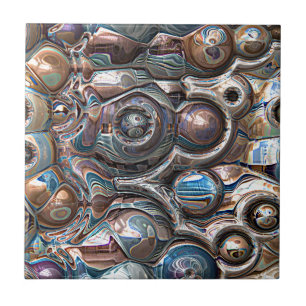 3D-Reflektionen von Kupfer Fliese