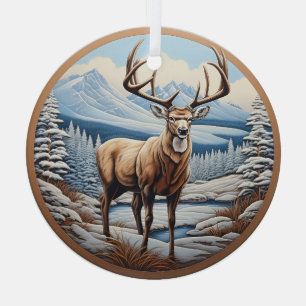 3D Rentier Weihnachtsschmuck