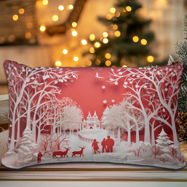 3D-Rentiere und Menschen in Village Lendenkissen (Von Creator hochgeladen)