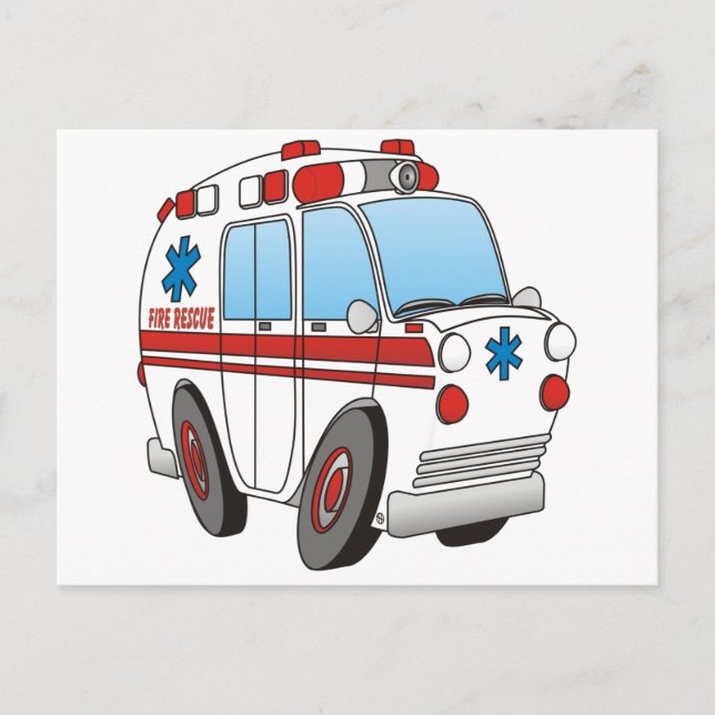 3D-Rettung Postkarte (Vorderseite)