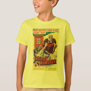 3D ROBOT MONSTER FUSSBAR FANTASIK Shirt