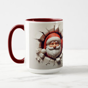 3D Santa Tasse