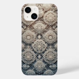 3D-Schicht-Geometrie-Schnitzerei-Handyhülle kompli Case-Mate iPhone 14 Hülle