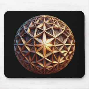 3D-Sierpinski-Tetraeder-Fraktal Mousepad