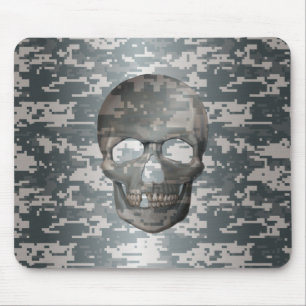 3D-Skull für digitale Camouflage Mousepad