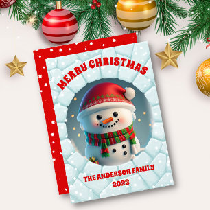 3D Snowman Weihnachten